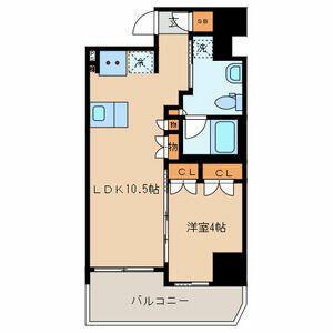 ラ・グラースダイヤモンドマンション桜上水(1LDK/3階)の間取り写真