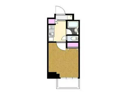 レジディア文京本郷II(1K/5階)の間取り写真