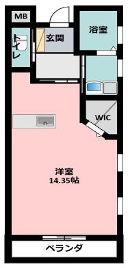 JR東海道本線 鷲津駅 徒歩5分 2階建 築7年(ワンルーム/1階)の間取り写真