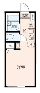 KANAZAWA FLOORS(ワンルーム/2階)の間取り写真