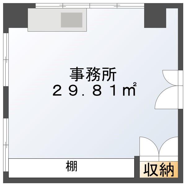 オクムラビル(ワンルーム/5階)の間取り写真