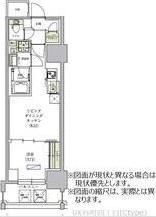 アーバネックス谷町四丁目(1LDK/3階)の間取り写真