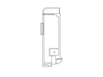 エムロード学芸大(ワンルーム/1階)の間取り写真