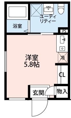 マイスタイル台東三ノ輪(ワンルーム/5階)の間取り写真