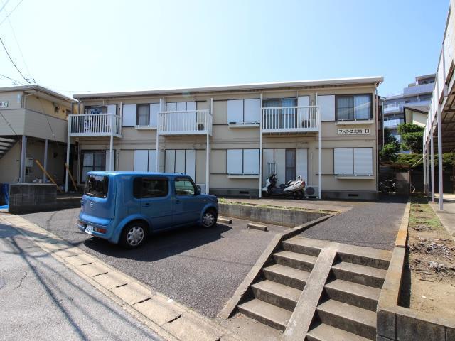 ファミーユ北柏B棟(2DK/1階)