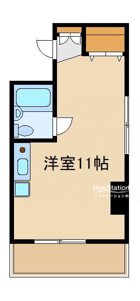 ジョイフル西池袋(ワンルーム/3階)の間取り写真