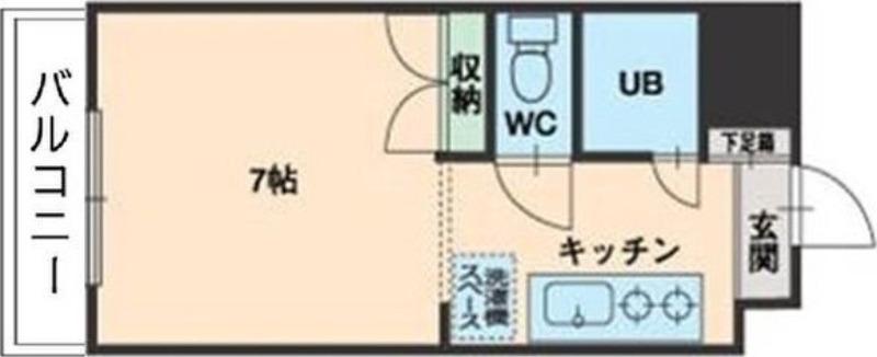 GRANDIR SAPPORO(1K/5階)の間取り写真