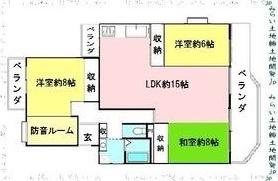 パストラルハイム明徳7番館(4LDK/2階)の間取り写真