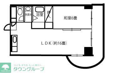 けやきヒルズ南町(1LDK/3階)の間取り写真