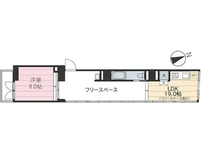 ラ・メゾン長崎XII(1LDK/3階)の間取り写真