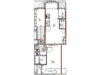 ブルースカイマンション諏訪栄町(1LDK/1階)の間取り写真