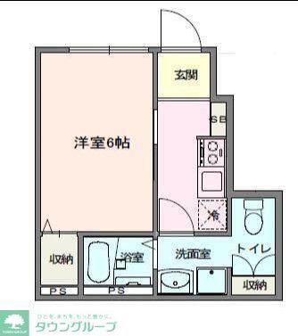 COSMO VILLA NERIMA(1K/1階)の間取り写真