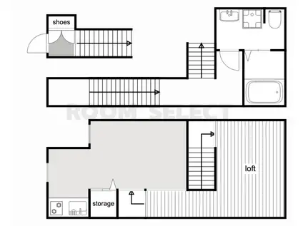 RADIANCE瑞穂公園(ワンルーム/2階)の間取り写真