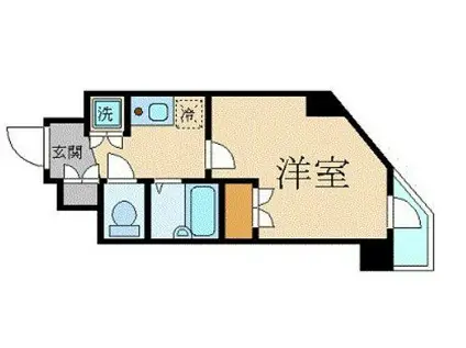 アーバイル文京白山(1K/5階)の間取り写真