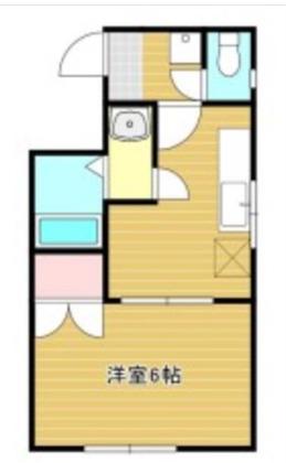 大野ハイムB(1DK/3階)の間取り写真