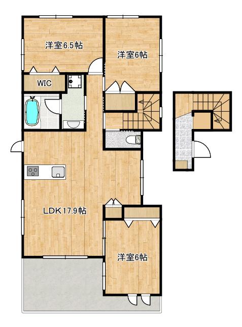 ルミナス田園調布(3LDK/2階)の間取り写真