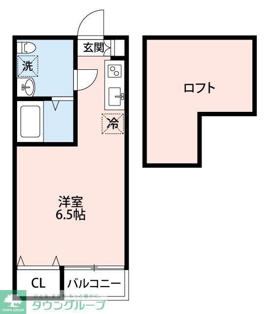 メゾン ヒカリ(1K/1階)の間取り写真