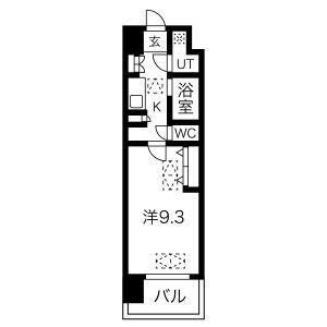 ノース VILLAGE BIRTH PLACE(1K/5階)の間取り写真