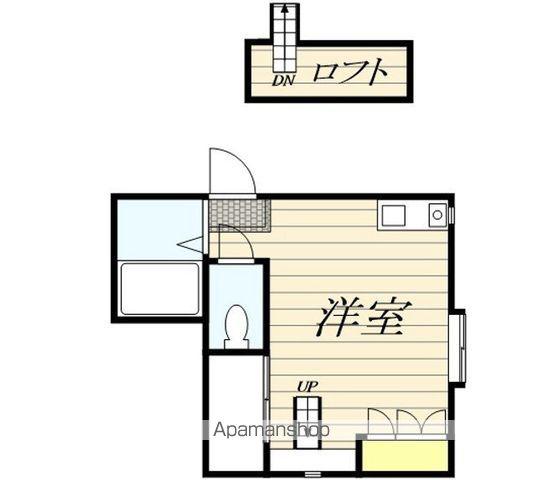 オーベスト加納(ワンルーム/3階)の間取り写真