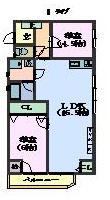 リノヴェール本山(3LDK/4階)の間取り写真