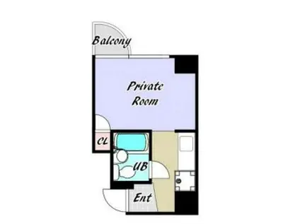 ルネサンス尼崎(1K/5階)の間取り写真