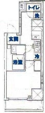 ロイヤル東栄日本橋(1K/2階)の間取り写真