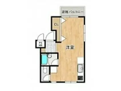 AI COURT南千束(ワンルーム/2階)の間取り写真