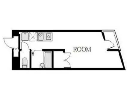 代田プライムコート(1K/2階)の間取り写真