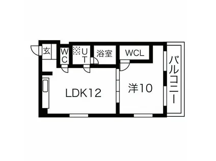 メゾン・ド・やまと日和町(1LDK/3階)の間取り写真