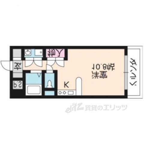 NEXAGE(ワンルーム/1階)の間取り写真