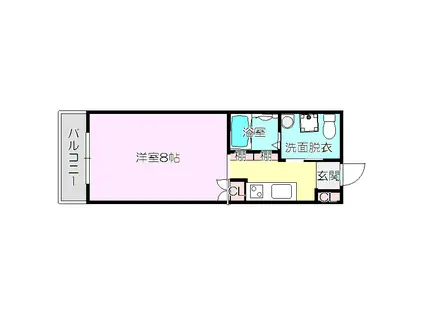 SSK・ノース OSAKA(1K/7階)の間取り写真