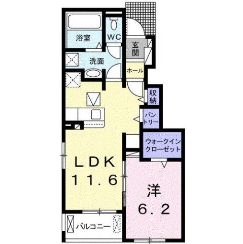 BEST HOUSE VII 1LDKBHTW(1LDK/1階)の間取り写真