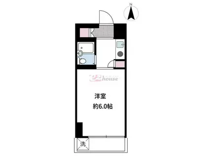 ダイホープラザ東高円寺(ワンルーム/5階)の間取り写真