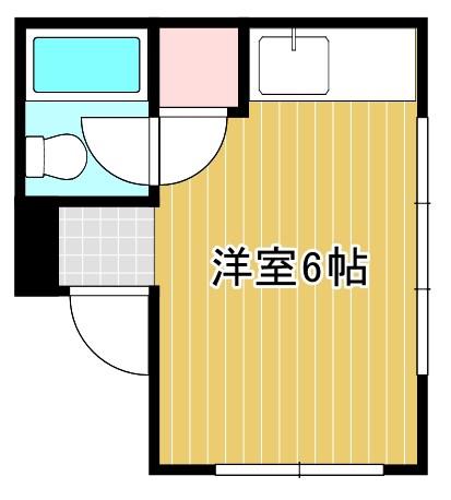 フェンリル北寺島(ワンルーム/4階)の間取り写真
