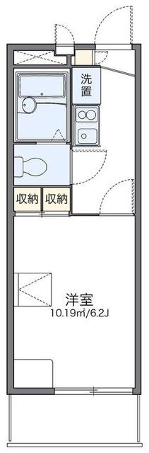 レオパレスラヴェンナ(1K/3階)の間取り写真