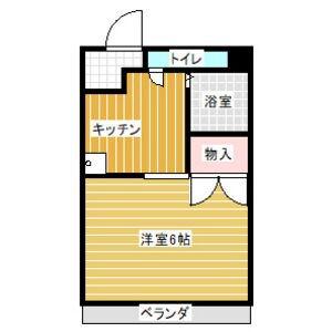リエス那古野(1K/3階)の間取り写真