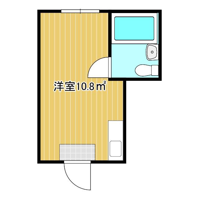 プレアール昭和町II(ワンルーム/5階)の間取り写真