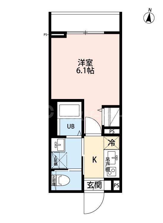 DOLCEVITA小岩(1K/1階)の間取り写真