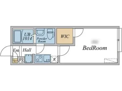 SGM HILLS(1K/2階)の間取り写真