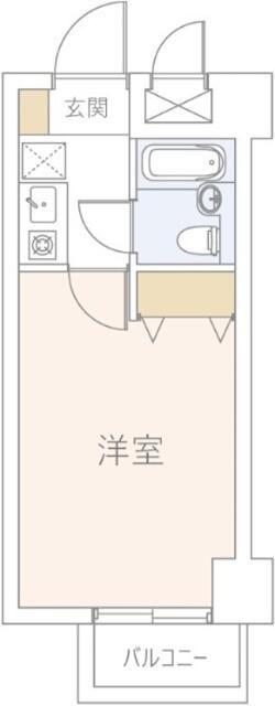 クリオさがみ野参番館(1K/3階)の間取り写真