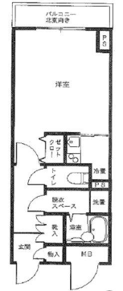 ベスト伊勢佐木長者町(1K/9階)の間取り写真