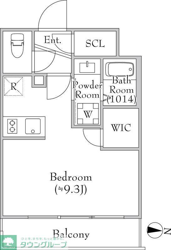 MEJIRORESIDENCE(ワンルーム/4階)の間取り写真