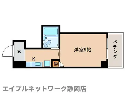 シゴーニュ吉野(ワンルーム/5階)の間取り写真