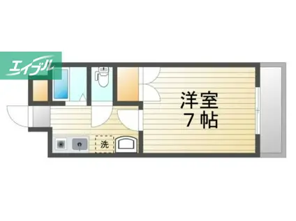 アーバンコート21(1K/3階)の間取り写真