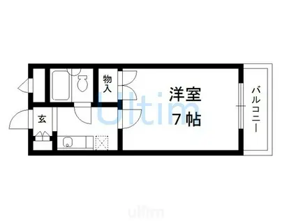 WAIZU BASE(1K/1階)の間取り写真