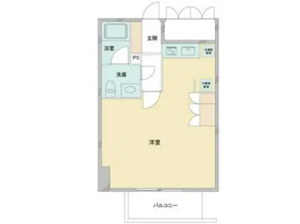 ドゥーエ大須(1K/11階)の間取り写真