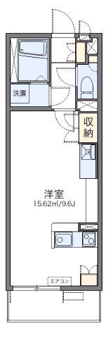 レオネクストフィオーレ(ワンルーム/2階)の間取り写真