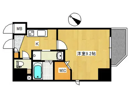 EIGHT VALLEY59 五日市駅前(1K/10階)の間取り写真