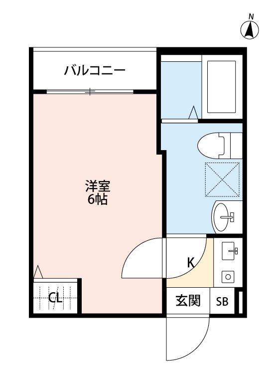 グランデイニシオ(1K/3階)の間取り写真