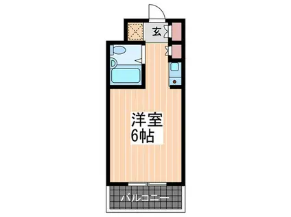ライフプラス五日市三宅(ワンルーム/2階)の間取り写真
